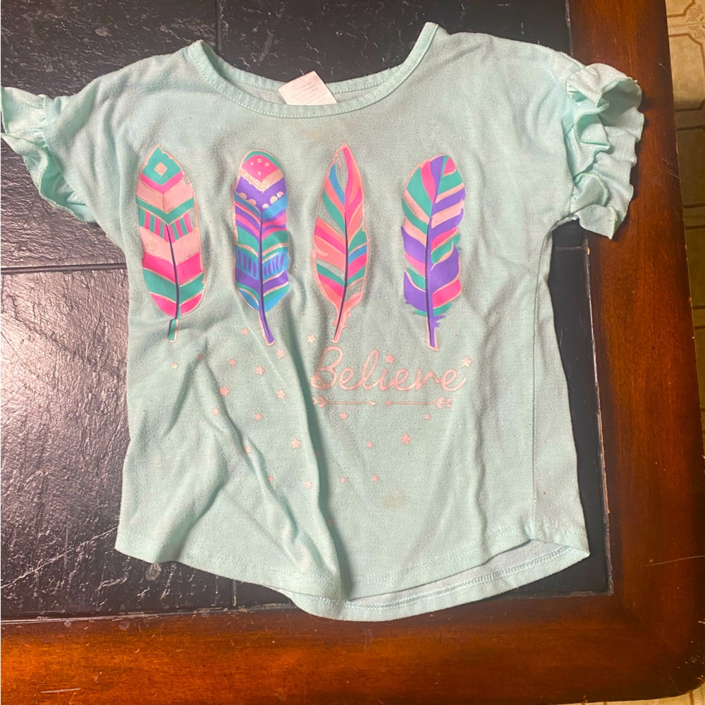 1 girls size 6 pj shirt